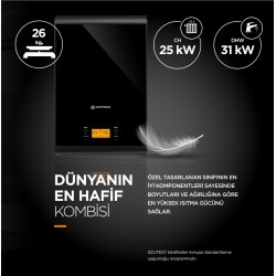 Warmhaus Minerwa 25-31 Full Premix Tam Yoğuşmalı Kombi Warmhaus Minerwa 25-31 Full Premix Tam Yoğuşmalı Kombi